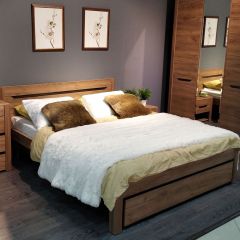 АФИНА А3 Кровать 1600 (крафт) в Муравленко - muravlenko.mebel24.online | фото 4