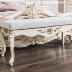 Банкетка Мона Лиза (крем) в Муравленко - muravlenko.mebel24.online | фото 5