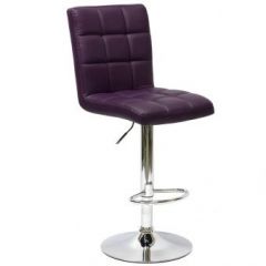 Барный стул Barneo N-48 Kruger фиолетовый в Муравленко - muravlenko.mebel24.online | фото