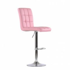 Барный стул Barneo N-48 Kruger нежно-розовый в Муравленко - muravlenko.mebel24.online | фото
