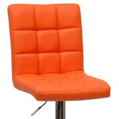 Барный стул Barneo N-48 Kruger оранжевый в Муравленко - muravlenko.mebel24.online | фото 3