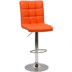 Барный стул Barneo N-48 Kruger оранжевый в Муравленко - muravlenko.mebel24.online | фото