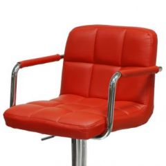 Барный стул Barneo N-69 Kruger Arm Красный в Муравленко - muravlenko.mebel24.online | фото 2