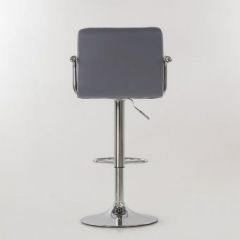 Барный стул Barneo N-69 Kruger Arm Серый в Муравленко - muravlenko.mebel24.online | фото 2