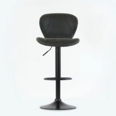 Барный стул Barneo N-86 Time / Black / VPU Dark Gray Vintage серый винтаж 970-11 в Муравленко - muravlenko.mebel24.online | фото 3