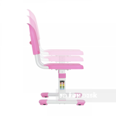 Комплект парта + стул трансформеры Cantare Pink в Муравленко - muravlenko.mebel24.online | фото 7