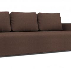 Диван Алиса 4 Bahama PEBBLE - Teos Dark Brown в Муравленко - muravlenko.mebel24.online | фото