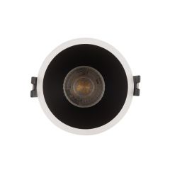 DK3026-WB Встраиваемый светильник, IP 20, 10 Вт, GU5.3, LED, белый/черный, пластик в Муравленко - muravlenko.mebel24.online | фото 2