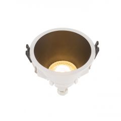 DK3026-WB Встраиваемый светильник, IP 20, 10 Вт, GU5.3, LED, белый/черный, пластик в Муравленко - muravlenko.mebel24.online | фото 4