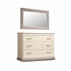 Комод Тиффани штрих-лак/серебро (ТФКМ-1) в Муравленко - muravlenko.mebel24.online | фото