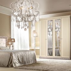 Комод Тиффани штрих-лак/серебро (ТФКМ-1) в Муравленко - muravlenko.mebel24.online | фото 2