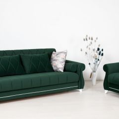 Комплект Роуз ТД 411 диван-кровать + кресло + комплект подушек в Муравленко - muravlenko.mebel24.online | фото 1
