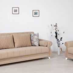 Комплект Роуз ТД 412 диван-кровать + кресло + комплект подушек в Муравленко - muravlenko.mebel24.online | фото 1