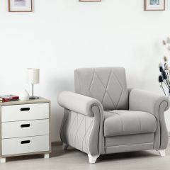 Комплект Роуз ТД 414 диван-кровать + кресло + комплект подушек в Муравленко - muravlenko.mebel24.online | фото 2