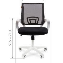 Кресло для оператора CHAIRMAN 696 white (ткань TW-10/сетка TW-05) в Муравленко - muravlenko.mebel24.online | фото 6