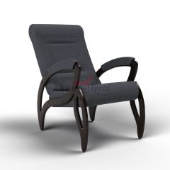 Кресло для отдыха Зельден 20-Т-ГР (тканьвенге) ГРАФИТ в Муравленко - muravlenko.mebel24.online | фото