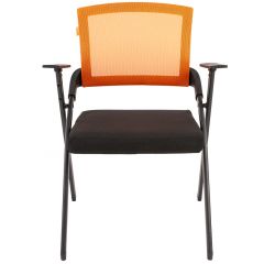 Кресло для посетителей CHAIRMAN NEXX (ткань стандарт черный/сетка DW-66) в Муравленко - muravlenko.mebel24.online | фото 2