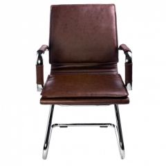 Кресло для посетителя Бюрократ CH-993-Low-V/Brown коричневый в Муравленко - muravlenko.mebel24.online | фото 4