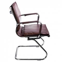 Кресло для посетителя Бюрократ CH-993-Low-V/Brown коричневый в Муравленко - muravlenko.mebel24.online | фото 2