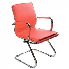 Кресло для посетителя Бюрократ CH-993-Low-V/Red красный в Муравленко - muravlenko.mebel24.online | фото