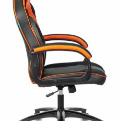 Кресло игровое Бюрократ VIKING 2 AERO ORANGE черный/оранжевый в Муравленко - muravlenko.mebel24.online | фото 3