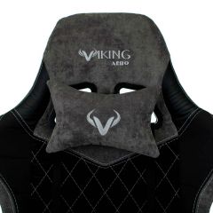 Кресло игровое Бюрократ VIKING 7 KNIGHT B FABRIC черный в Муравленко - muravlenko.mebel24.online | фото 7