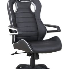 Кресло компьютерное BRABIX "Techno Pro GM-003" (черное/серое, вставки серые) 531814 в Муравленко - muravlenko.mebel24.online | фото