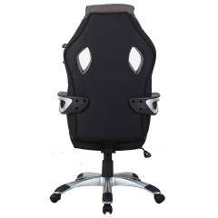Кресло компьютерное BRABIX Techno GM-002 (ткань) черное/серое, вставки белые (531815) в Муравленко - muravlenko.mebel24.online | фото 6