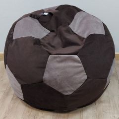 Кресло-мешок Мяч M (Vital Chocolate-Vital Java) в Муравленко - muravlenko.mebel24.online | фото