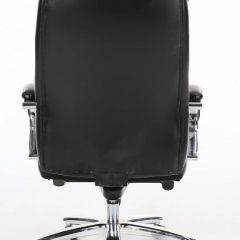 Кресло офисное BRABIX "Direct EX-580" (хром/рециклированная кожа/черное) 531824 в Муравленко - muravlenko.mebel24.online | фото 4