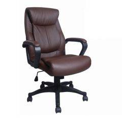 Кресло офисное BRABIX "Enter EX-511" (экокожа/коричневая) 531163 в Муравленко - muravlenko.mebel24.online | фото