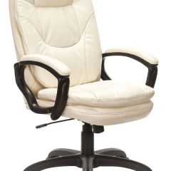 Кресло офисное BRABIX PREMIUM "Trend EX-568", экокожа, бежевое, 532102 в Муравленко - muravlenko.mebel24.online | фото