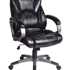 Кресло офисное BRABIX "Eldorado EX-504", экокожа, черное, 530874 в Муравленко - muravlenko.mebel24.online | фото