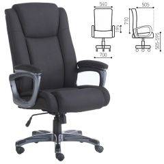 Кресло офисное BRABIX "Solid HD-005" (ткань/черное) 531822 в Муравленко - muravlenko.mebel24.online | фото