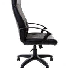 Кресло офисное BRABIX "Trust EX-535" (экокожа/черная/ткань серая) 531383 в Муравленко - muravlenko.mebel24.online | фото
