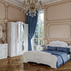 МАРИЯ Кровать 1,6м (белый) в Муравленко - muravlenko.mebel24.online | фото 2