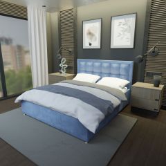Кровать Адриана Решетка+ПМ (1400) *БЕЗ ДНА в Муравленко - muravlenko.mebel24.online | фото