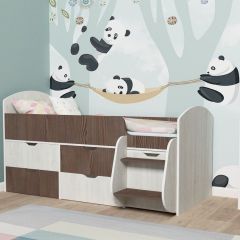 Кровать-чердак Малыш 7 в Муравленко - muravlenko.mebel24.online | фото 14