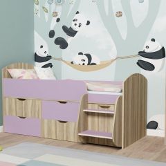 Кровать-чердак Малыш 7 в Муравленко - muravlenko.mebel24.online | фото 18