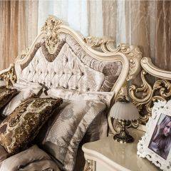 Кровать 1600 Джоконда (крем) в Муравленко - muravlenko.mebel24.online | фото 5
