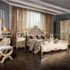 Кровать 1600 Джоконда (крем) в Муравленко - muravlenko.mebel24.online | фото 7
