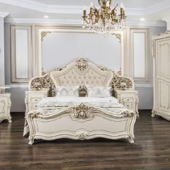 Кровать 1800 Джоконда (крем) в Муравленко - muravlenko.mebel24.online | фото 6