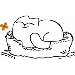 Кровать двухуровневая Кот № 900.1 ПРАВАЯ (туя светлая/белый) в Муравленко - muravlenko.mebel24.online | фото 2