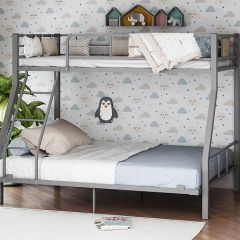Кровать двухъярусная "Гранада-1 140" Серый в Муравленко - muravlenko.mebel24.online | фото