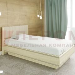 Кровать КР-1011 с мягким изголовьем в Муравленко - muravlenko.mebel24.online | фото 1
