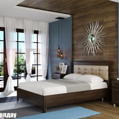 Кровать КР-2073 с мягким изголовьем в Муравленко - muravlenko.mebel24.online | фото 3