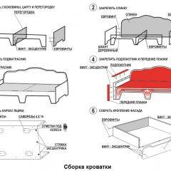 Кровать Фея 1600 с двумя ящиками в Муравленко - muravlenko.mebel24.online | фото 21