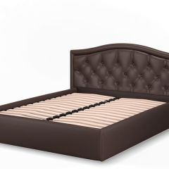 Кровать Стелла 1200*2000 NEO 10 (темно-коричневый) в Муравленко - muravlenko.mebel24.online | фото 3