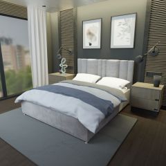 Кровать Верона Решетка+ПМ+Дно (1400) в Муравленко - muravlenko.mebel24.online | фото