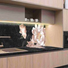 Кухонный фартук со столешницей (А-05) в едином стиле (3050 мм) в Муравленко - muravlenko.mebel24.online | фото 1